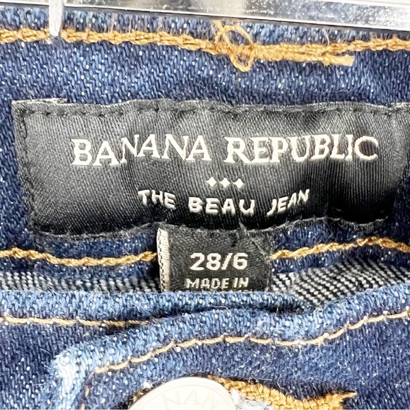 ✅ BANANA REPUBLIC FACTORY BEAU JEAN COLOR RINSE SIZE 28/6 - Picture 5 of 8